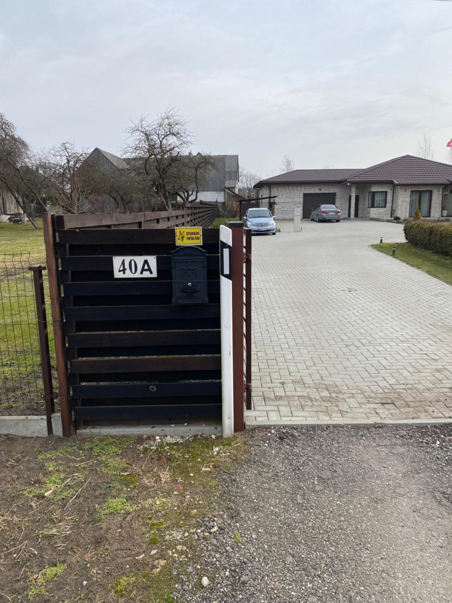 Appartamento Privatus Namas Šilutė Esterno foto